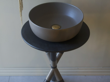 COLORS - Countertop freestanding round washbasin by Scarabeo Ceramiche - view 2